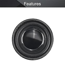Fielect DIY Magnetic Speaker 3W 4 Ohm 40mm Diameter