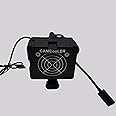 9Thirteen, Cooler Fan/Case. Works with GoPro HERO9, HERO10, HERO11, HERO12, HERO13, Reduce Overheating in Static Environments at Sporting Events,Vlogging (Black, PowerMount Plus – Variable Speed Fan)