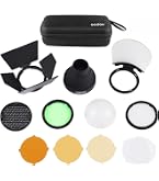 Godox AK-R11 Diffuseur à dôme de Flash magnétique Lumière tamisée Sphère pour Godox H200R Godox