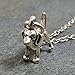 Tiny Beagle Necklace - 925 Sterling Silver