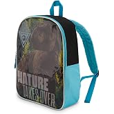 Jurassic World Jurassic Park Backpack for Boys - 15&rdquo; Dinosaur Backpack for Boys - Jurassic Park Bag for School, Travel &amp; Daycare Bookbag for Kids