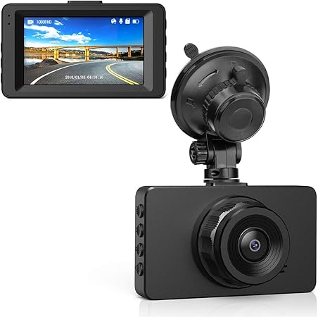 Amazon ドライブレコーダー 小型 Ssontong 19年最 新版 ドラレコ Hd1080p 3インチlcd 170 広角 駐車監視 動き検知 衝撃録画 一年保 証 Gセンサー搭載 簡単取り付け Xy 0 車 バイク 車 バイク