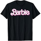 Barbie Logo Bright White T-Shirt