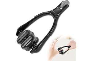 FDFuZhao Finger Massager Roller for Finger Hand Massage, Silicone Hand Massager for Arthritis, Trigger Finger Massage Tool fo