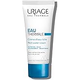 Uriage Rich Water Cream, Moisturizing Face Cream with Hyaluronic Acid, 24H Intense Hydration, Boosts Radiance, Non-Comedogenic