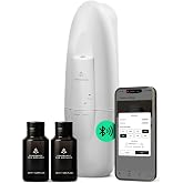 Plug in Wall Diffuser + 2 Scents + App &ndash; Cold Air, 5 Star Hotel | 500 Sq Ft Coverage, Whisper-Quiet, Waterless &amp; Zero Residue, Free 6-Month Warranty, USA-Made Fragrance, Safe for Pets &amp; Kids