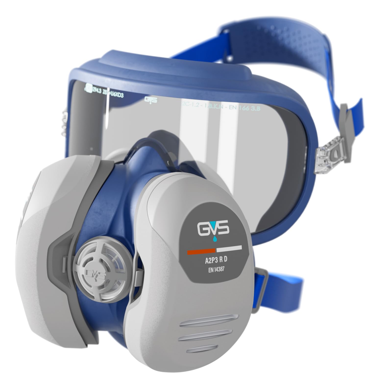 GVS Elipse Integra Mask with Replaceable A2P3 Filters, S/M Size