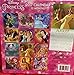 Disney Princess 2017 12 Month Colorful Calendar