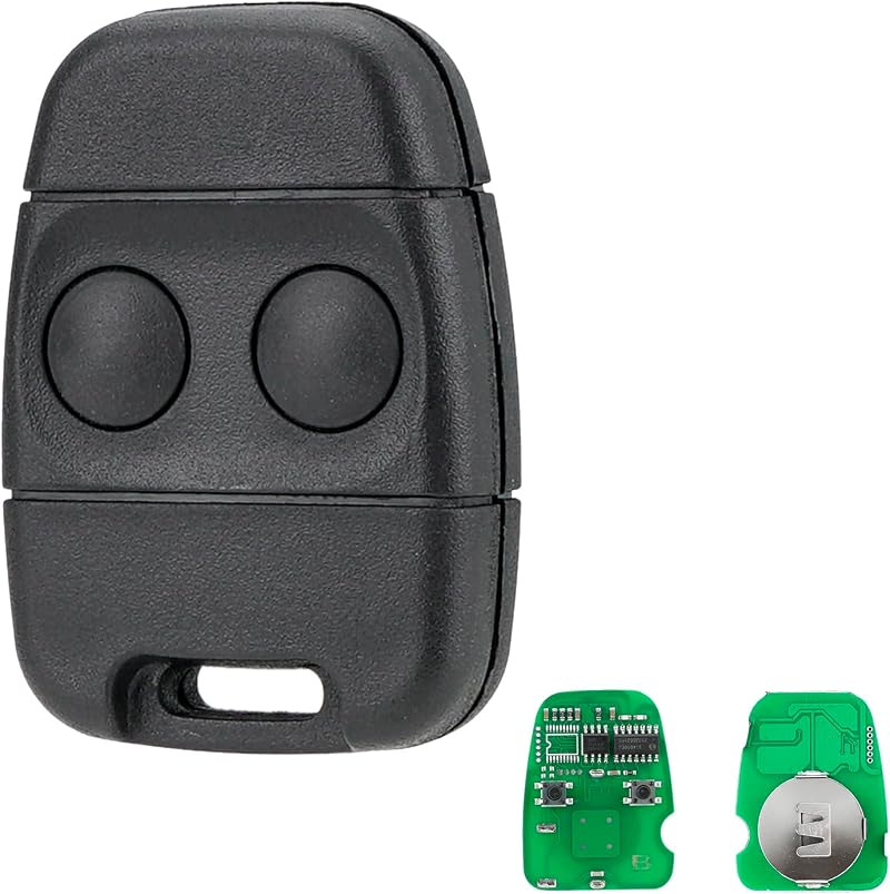 Vailikey 433MHZ 2 Button Key Fob for Land Rover Defender Discovery Freelander MG