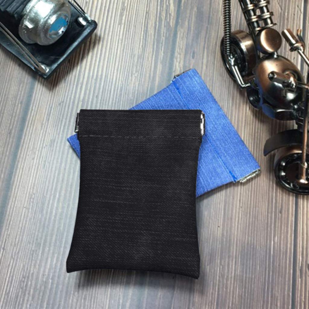 Portafogli e porta documenti Borsa Prove Donna Uomo Porta Monete Mini  Portamonete in Pelle smerigliata Borsa Morbida in Metallo con Chiusura a  Molla in Metallo urban-earth.co.uk