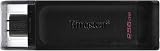 Kingston DataTraveler 70 DT70 32GB USB-C Flash Drive Black USB 3.2 Gen 1 view 3