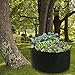 Xnferty 150 Gallons Extra Large Round Raised Garden Bed, Deep Soil Diameter 46″/Height 22″ Planting Container Grow Bags Durable Felt Fabric Planter Pot for Plants,Vegetables,Flowers (Black)thumb 4