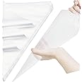 HOMYTOP Extra Large Piping Bags - Disposable Pastry Bags - Thick Anti-Burst Pastry Icing Frosting Piping Bags For Decorating Cupcakes Cakes Cookies (Extra Large 24 Inch-100 Pack)