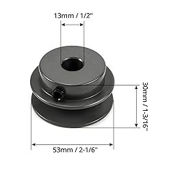 QWORK Single Groove Web Sheaves, 2.05" OD 1/2" Bore