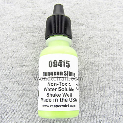 Dungeon Slime Acrylic Reaper Master Series Hobby Paint .5oz Dropper Bottle Reaper Miniatures