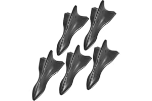 REPAIROCK 5pcs Universal Car ABS Roof Shark Fin Style Spoiler Wing Shark Fin Style Diffuser Replacement Auto Replacement Part