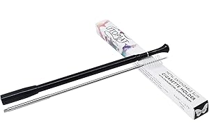 HUDIEFLY Long Cigarette Holder for Women - Extendable and Functional as Cigarette Filters | Fits Capri and Other 17 mm Circumference Super Slim Cigarettes | A Perfect 1920's Cigarette Holder Costume