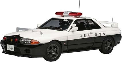 Amazon Com Nissan Skyline Gt R R32 Police Car Kanagawa Prefectural Police Department By Autoart Toys Games