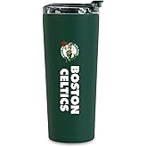 Rico Industries NBA Basketball Philadelphia 76ers Royal Blue 24oz Stainless Steel Tumbler with Lid and Dual Functioning Lid