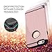 iPhone 8 case iPhone 6/7/8/2020 SE case,CHTech Shockproof Protection Military Grade Drop Tested Protective Case Cover with Magnetic Kickstand 4.7inch, Rose