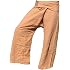 Pantaloni Pescatore Thailandesi A Portafoglio, Taglia Unica, Nero/Grigio, Cotone, Modello A Righe, Per Yoga E Relax