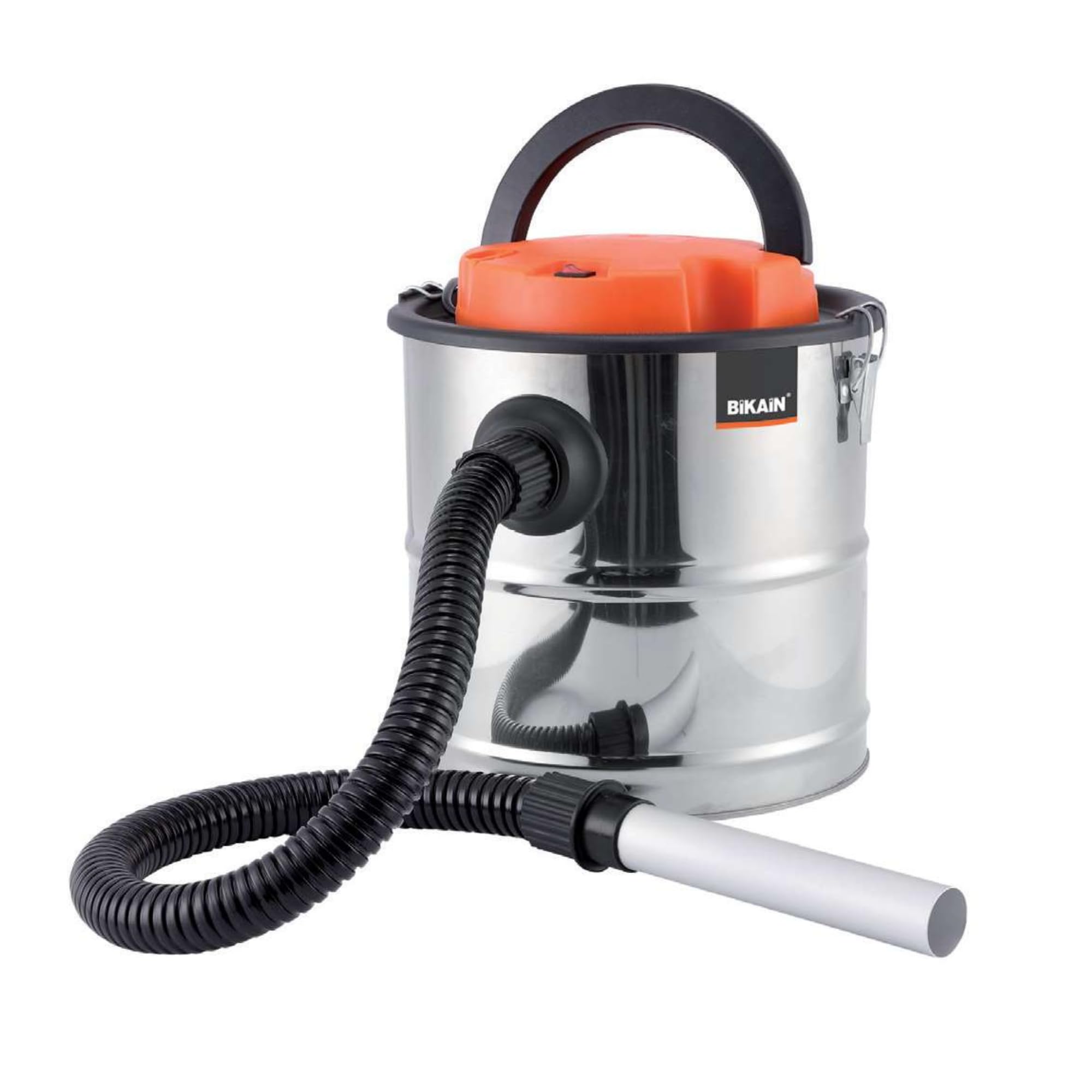 Ash Vacuum Cleaner - 1200W Power - Includes 1m Hose and Filter Cover - Made of Stainless Steel - Capacity 20 L - Blower Function - Bikain