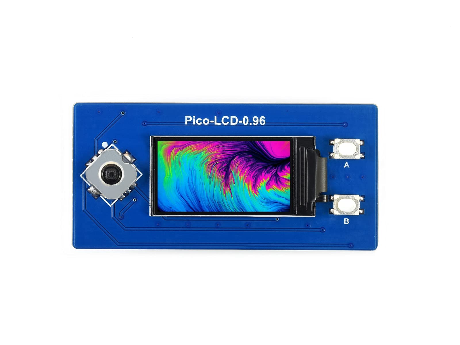 Waveshare 0.96inch LCD Display Module for Raspberry Pi Pico 65K RGB Colors 160×80 Pixels SPI Interface Embedded ST7735S Driver