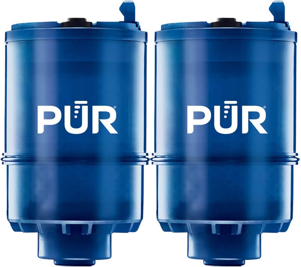 PUR RF9999 MineralClear Faucet Water Filter Replacement for Filtration Systems, 3Count, 2 Pack, Blue, 2 Count: Home Improvement