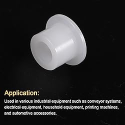 uxcell 24pcs Flanged Sleeve Bearings Plastic