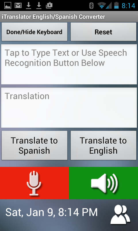 iTranslator English/Spanish Converter - Thumbnail 2