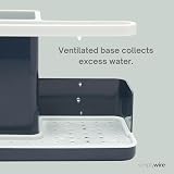 simplywire Sink Tidy Caddy Kitchen Organizer Removable Drip Tray Non-Slip view 4