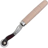 Sewing tracing wheel for sewing patterns, Wood and stainless steel Pounce wheel, Perforation cutter,Overstitch Wheel, paper Perforator Tracing wheel sewing, Rotary perforator, Pounce wheels, by SEWTCO