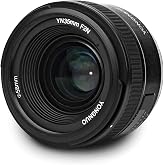 YONGNUO YN35mm F2N Lens, 1:2 AF MF Wide-Angle Fixed Prime Auto Focus Lens for Nikon DSLR Cameras