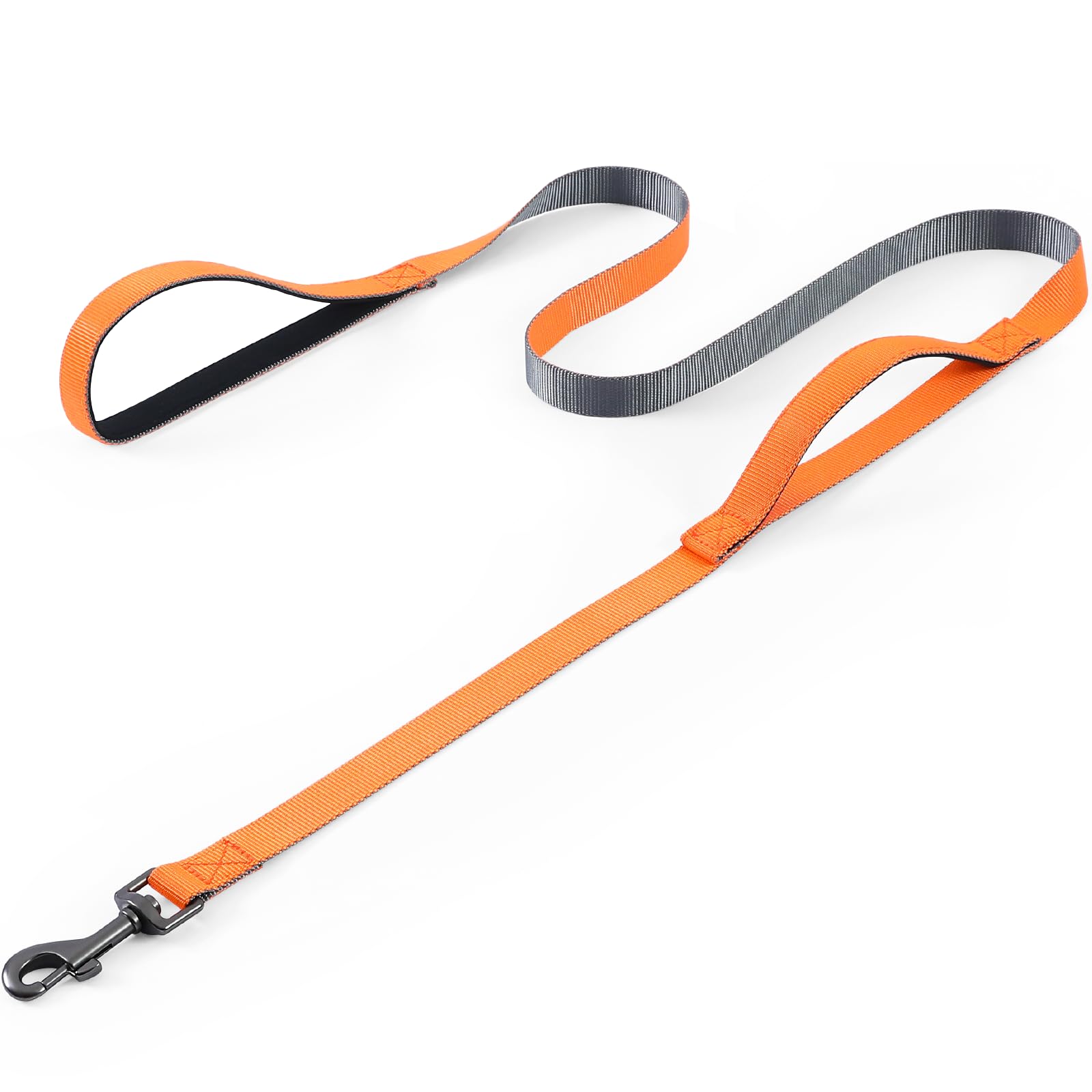 COMSLE Long Leads for Dog Training, 1.5m/3m/5m Strong Extra Long Line Dogs Lead with Handle, Light Nylon Puppy Training Lead Dog Leash for Pet Recall Tracking Obedience Camping Play Outdoor