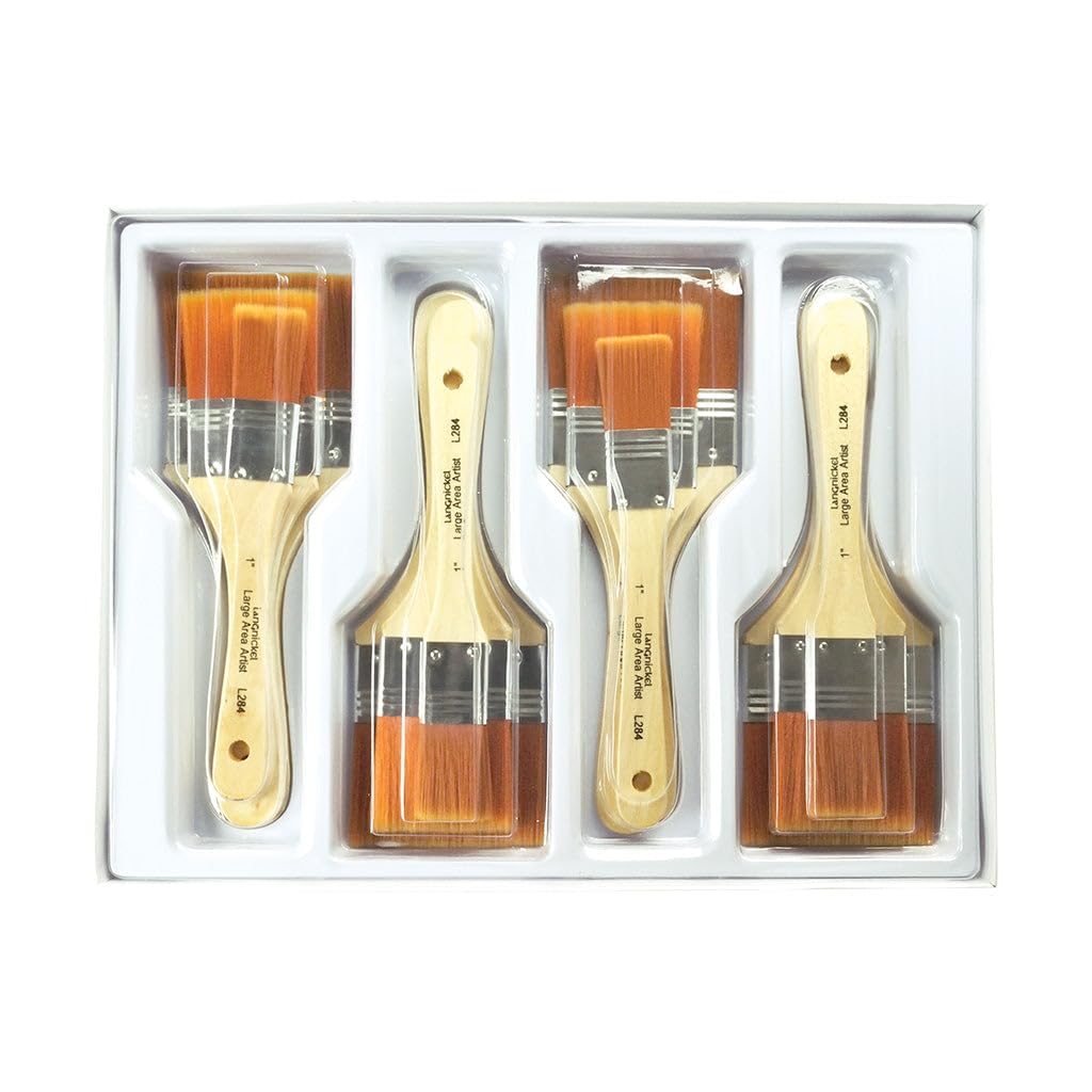 Royal and Langnickel Large Area Brush Set - Gold (Pack of 12)