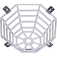 Safety Technology International, Inc. STI-9604 Steel Web Stopper, for Mini Smoke Detectors, Flush Mount, Protective Coated Steel Wire Guard , White
