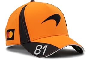 PUMA McLaren F1 2026 Oscar Piastri Kids' Hat - Orange - One Size Fits Most