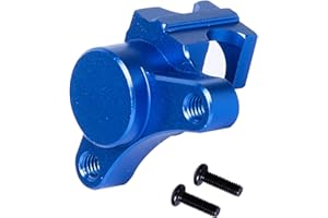 hopsupRC Aluminum 7075-T6 Rear Caliper Upgrades Part for 1/4 Promoto MX Motorcycle Dirt Bike RTR FXR LOS06000 LOS06002,Alloy 7075-T6 Rear Caliper Hops Up,Blue