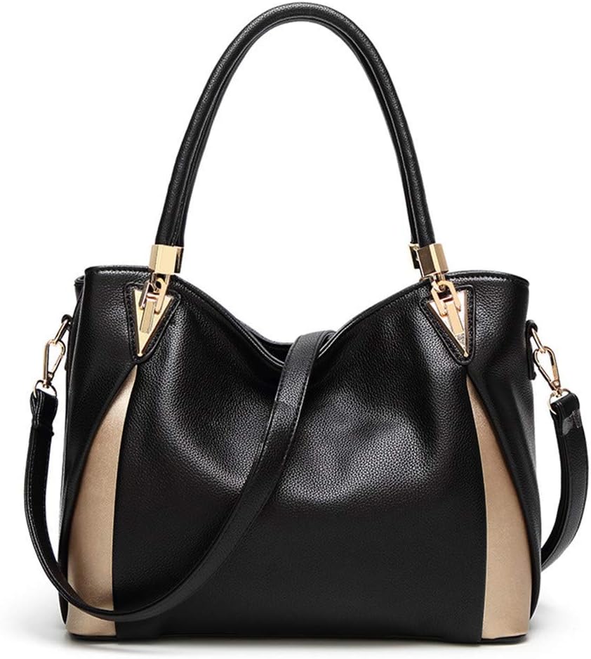 YGMDSL Portable One Shoulder Oblique High Capacity Fashion PU Leather Hardware