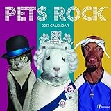 2017 Pets Rock Wall Calendar by 