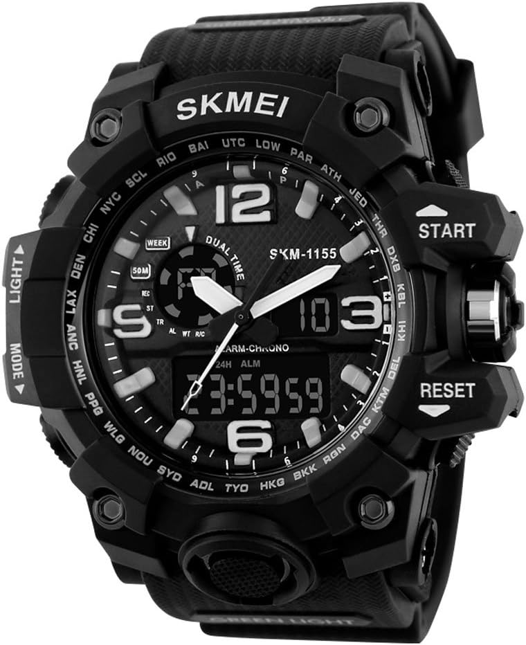 skmei Sport Watch For Men Digital Rubber 1155 Buy Online at Best