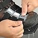 Premium Nylon Heavy Duty Lawn Aerator Shoes - 4 Adjustable Straps and Metal Buckles - Nylon Aerating Sandals with Zinc Alloy Buckles - Extra Spikes and Bonus Wrench Included