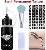 Jagua Henna Tattoo Kit Black