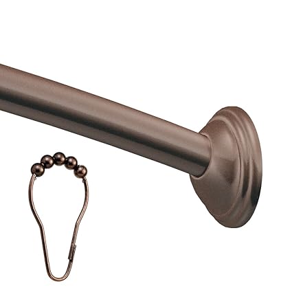 Amazon Com Moen Csr2155 Rr Owb 5 Ft Curved Rod With Shower