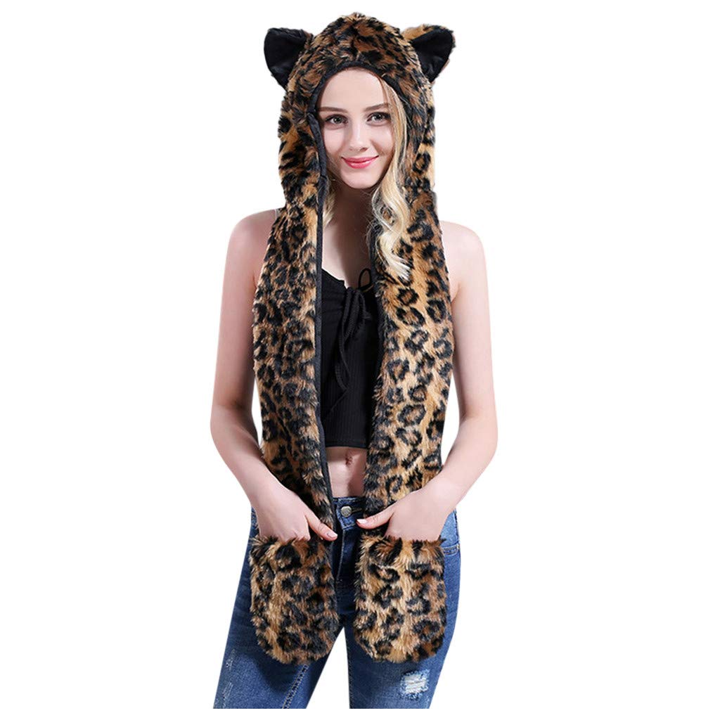 hat scarf and gloves all in one