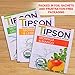 Tipson Organic Moringa Caffeine Free Herbal Tea - Mango Flavor - 25 Premium Double Chambered Bags -Superfood Tea - Keto/Paleo Diet Compatible