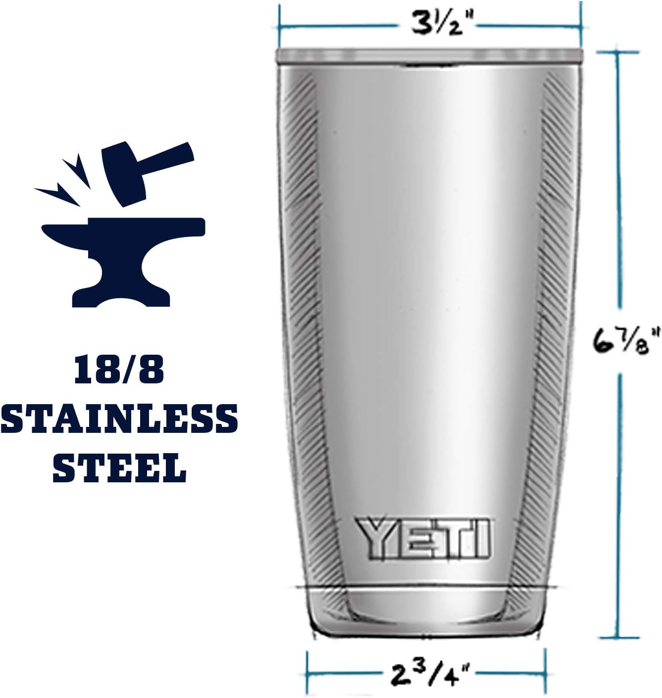 Yeti highball glasses Clearance