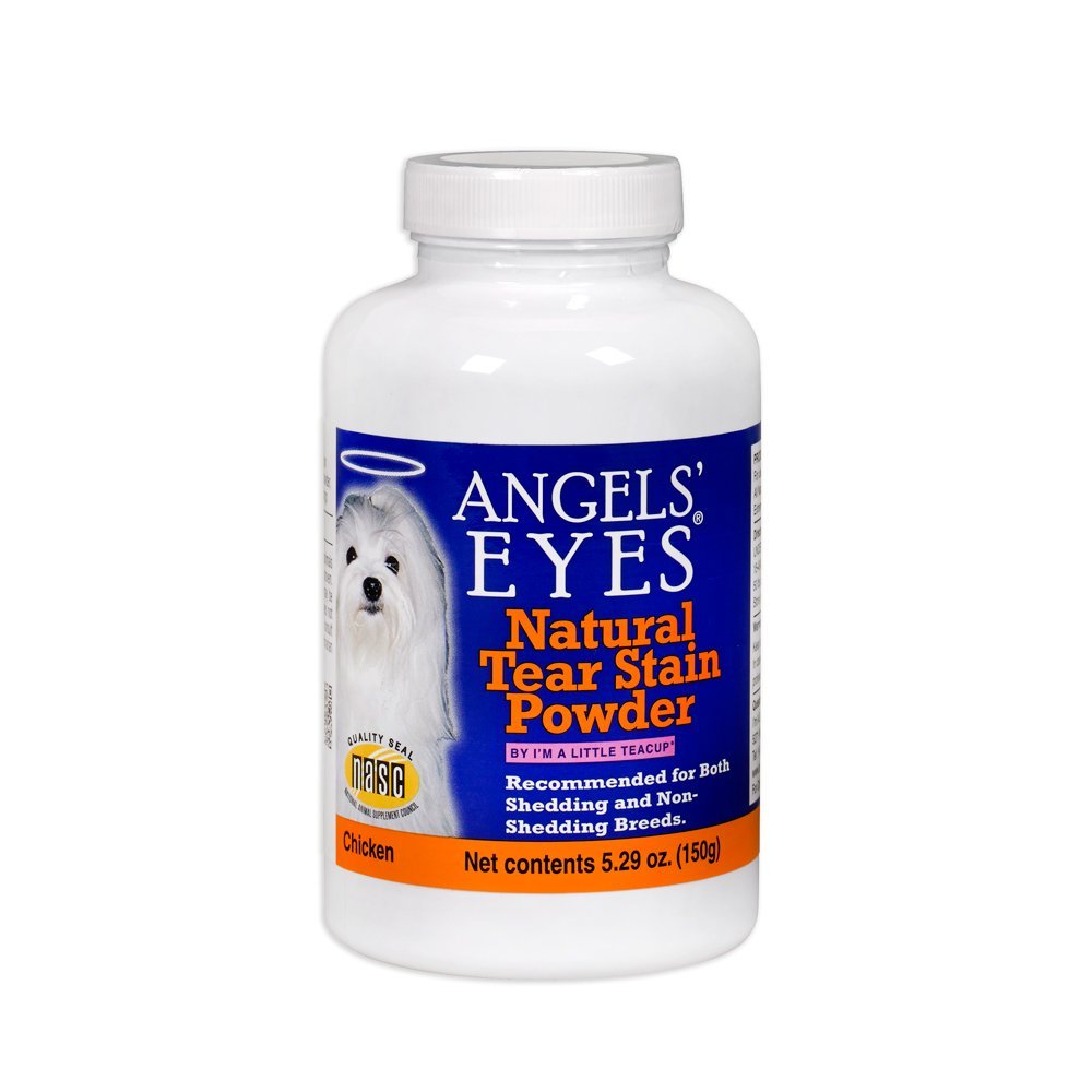 Angels Eyes Polvos eliminar las manchas de lágrimas en perros, sabor pollo, 150 g Amazon.es