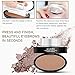 Best Eyebrow Stamp for Perfect Eyebrow, 1 set Pro 3 In 1 Palette for natural looking,Waterproof Long Lasting, Enhance your eyebrow in seconds, all natural color (Light Brown)
