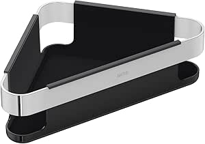 Bath+ by cosmic - Jabonera de Ducha rincón Cromo (21,7 x 21,9 x 8 cm) - LIine